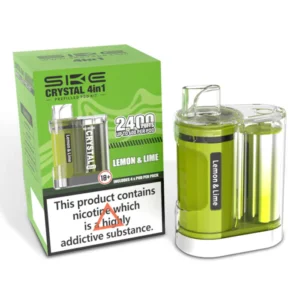 SKE Crystal 2400 4 in 1 Pod Kit – Lemon & Lime